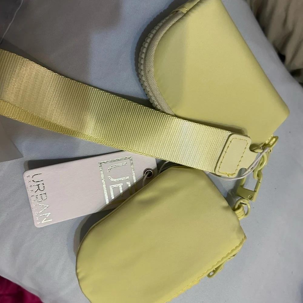 Urban Outfitters Yellow Wristlet (solid yellow)